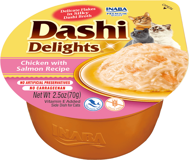 Churu Dashi Delights Chicken with Salmon Recipe 70 gr