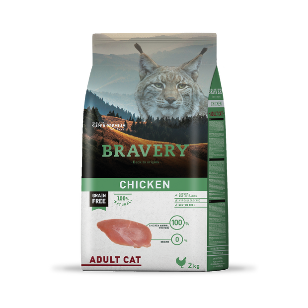Bravery Adult Cat Chicken