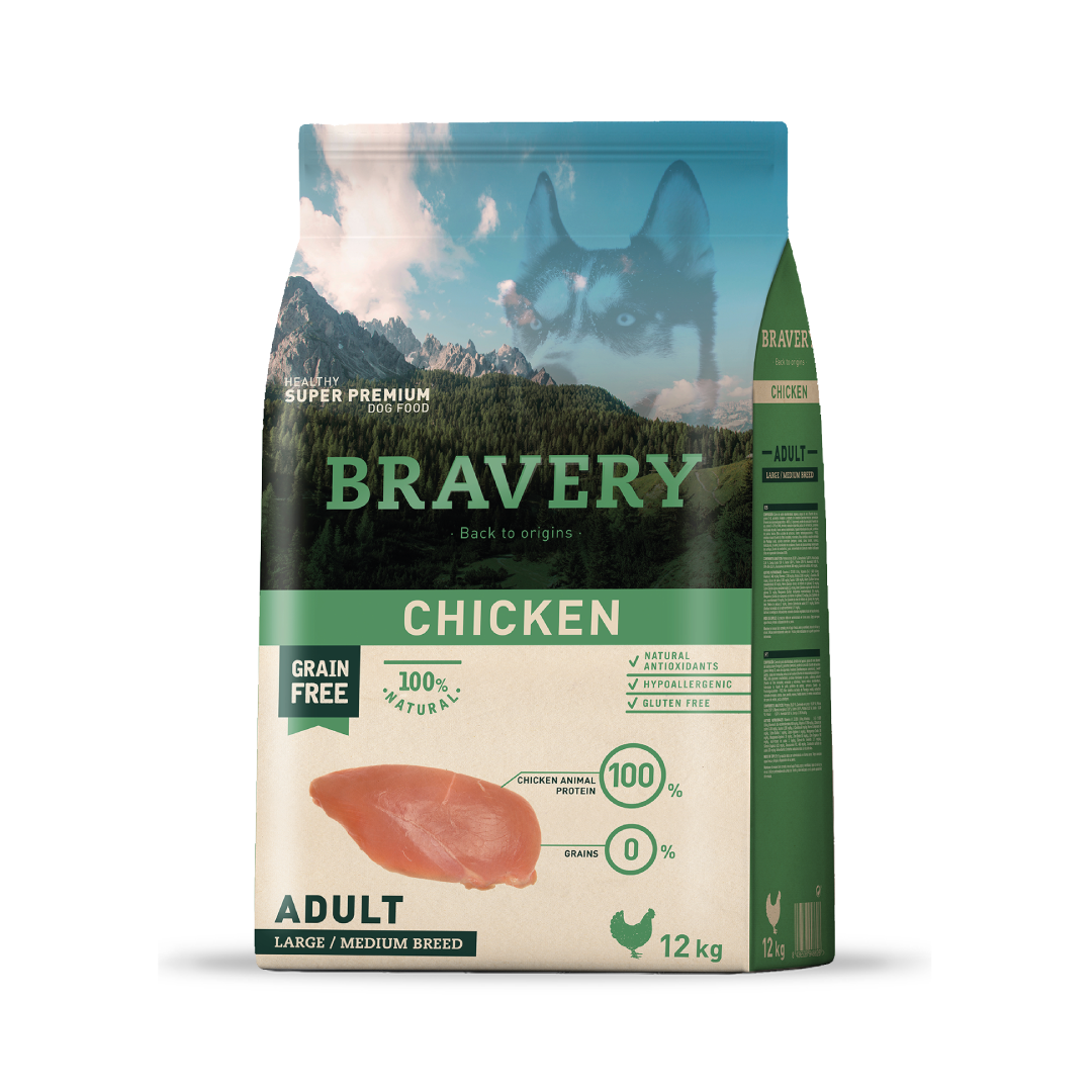 Bravery Adult Large/Medium Breeds Chicken