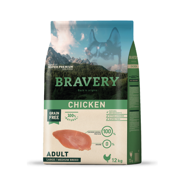 Bravery Adult Large/Medium Breeds Chicken