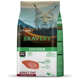 Bravery Adult Cat Chicken Sterilized