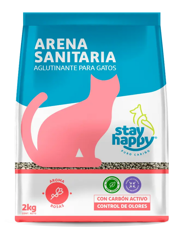Stay Happy Aroma Rosas 2 Kg
