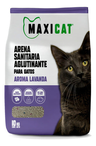 Arena Sanitaria Maxi Cat Lavanda