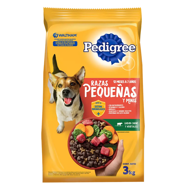 Pedigree Adulto Raza Pequeña 21 Kg