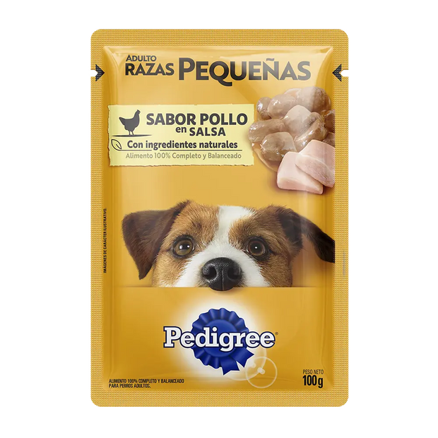 Sachet Pedigree Raza Pequeña Pollo