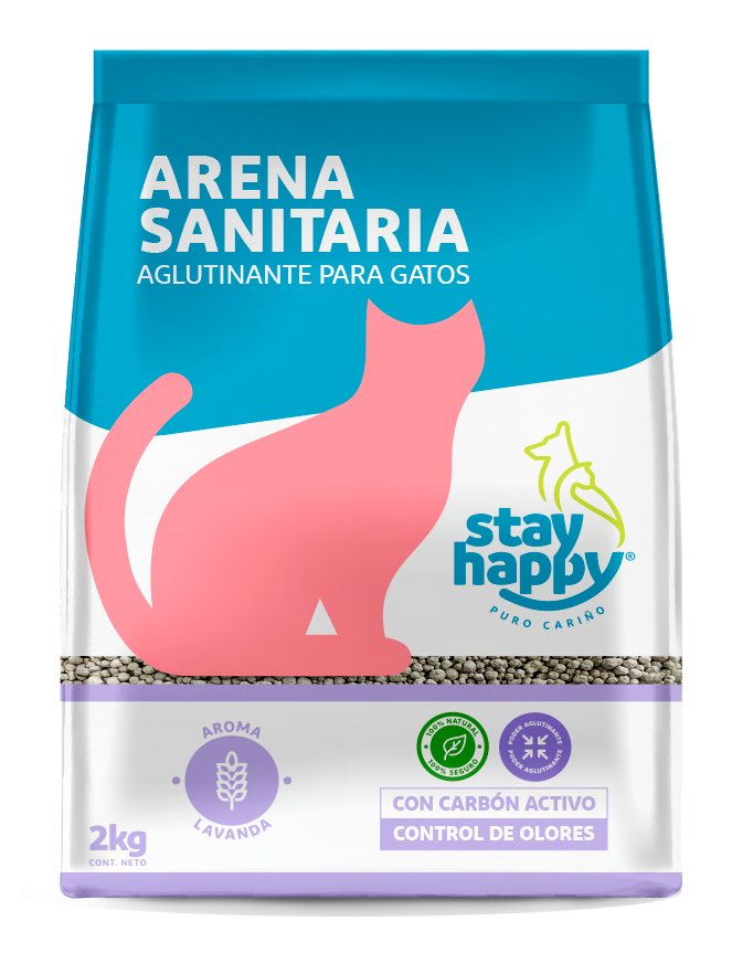Arena Sanitaria Stay Happy Lavanda