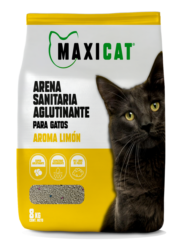 Arena Sanitaria Maxi Cat Limon