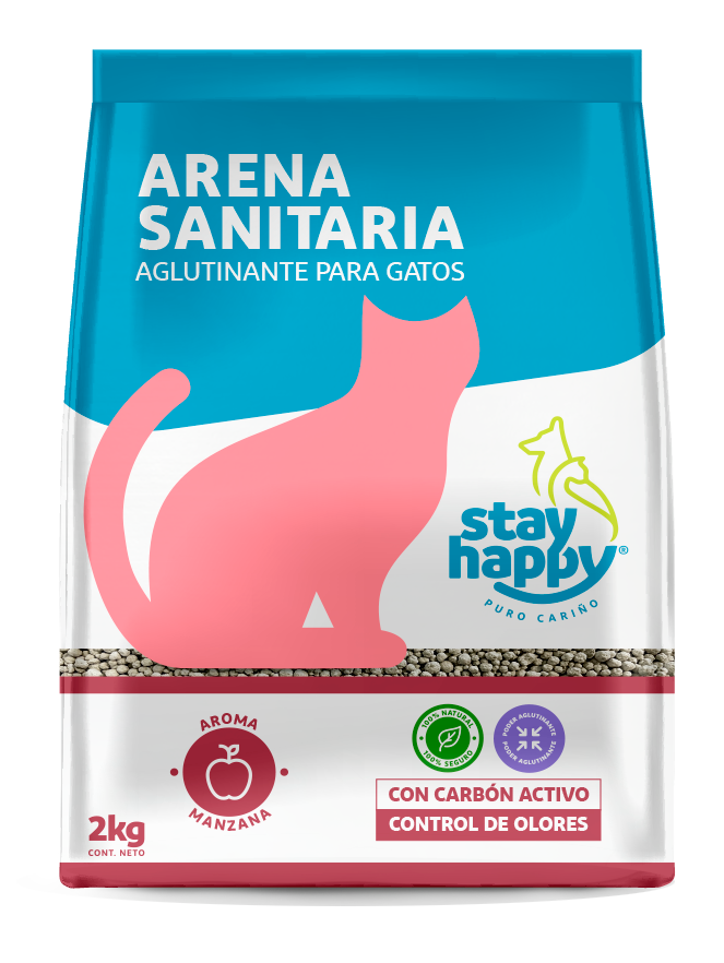 Arena Sanitaria Stay Happy Manzana