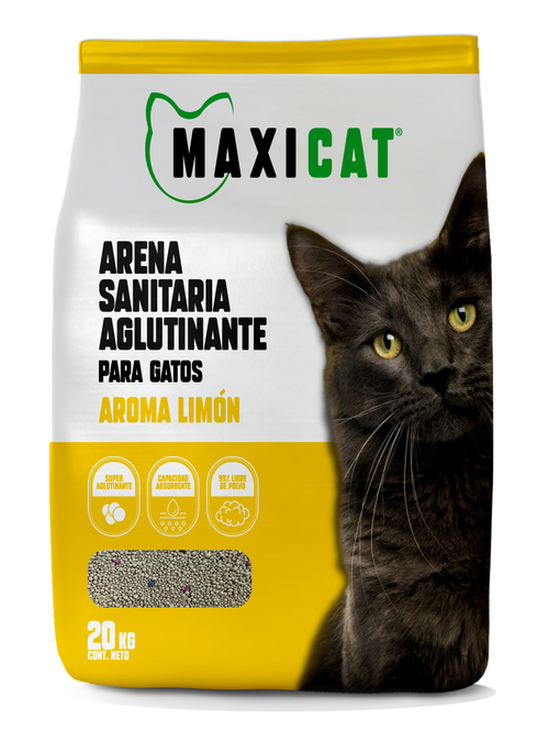 Arena Sanitaria Maxi Cat Limon