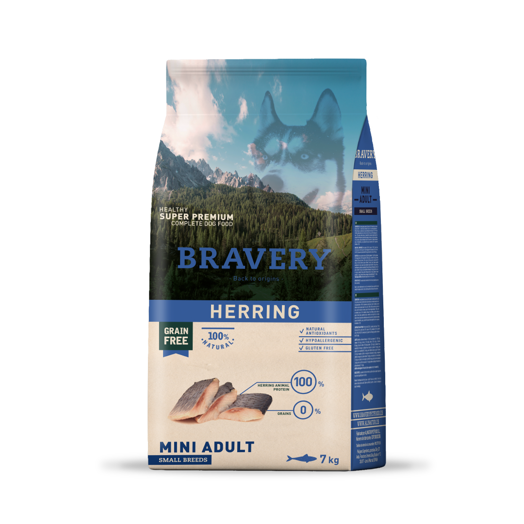 Bravery Senior Small Breed Herring 7 Kg