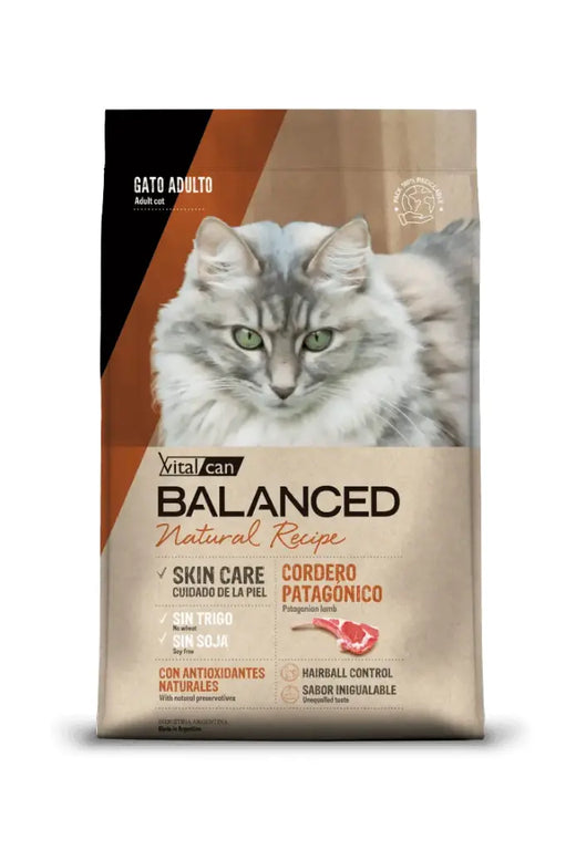 Balanced Gato Natural Recipe Cordero Patagónico