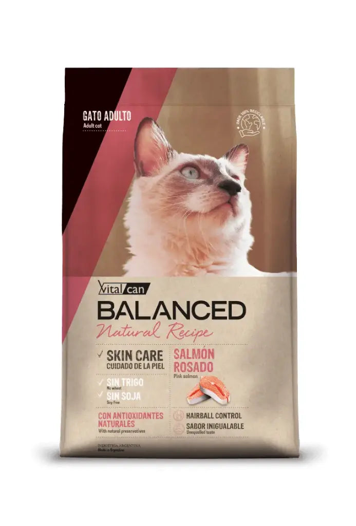 Balanced Gato Natural Recipe Salmón