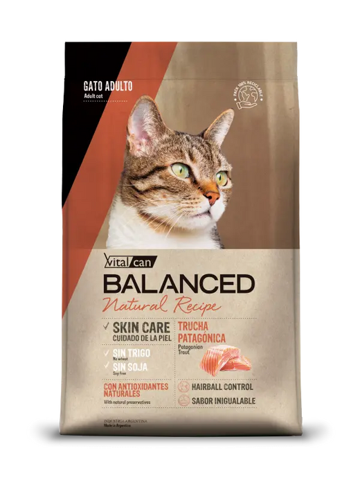 Balanced Gato Natural Recipe Trucha Patagonica