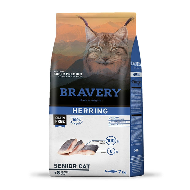 Bravery Senior Cat Herring