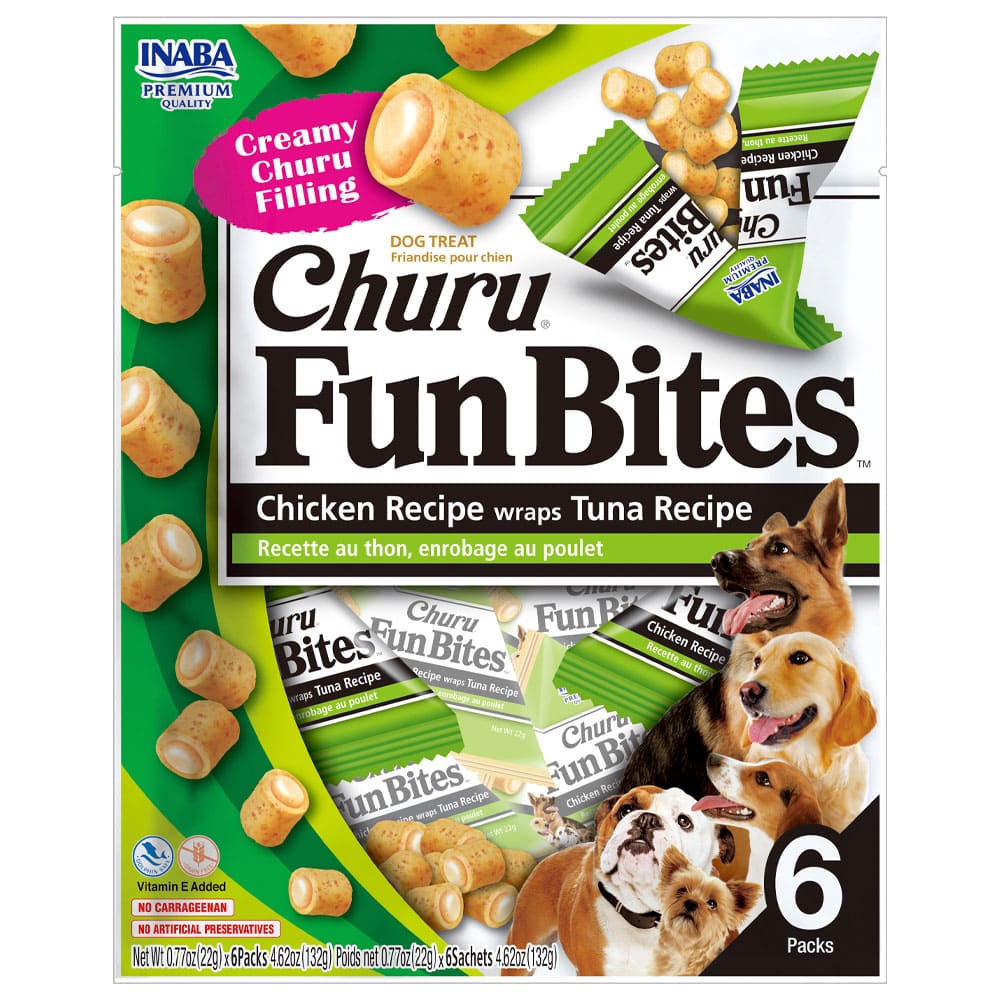Churu Dog Fun Bites Tuna (6unid)