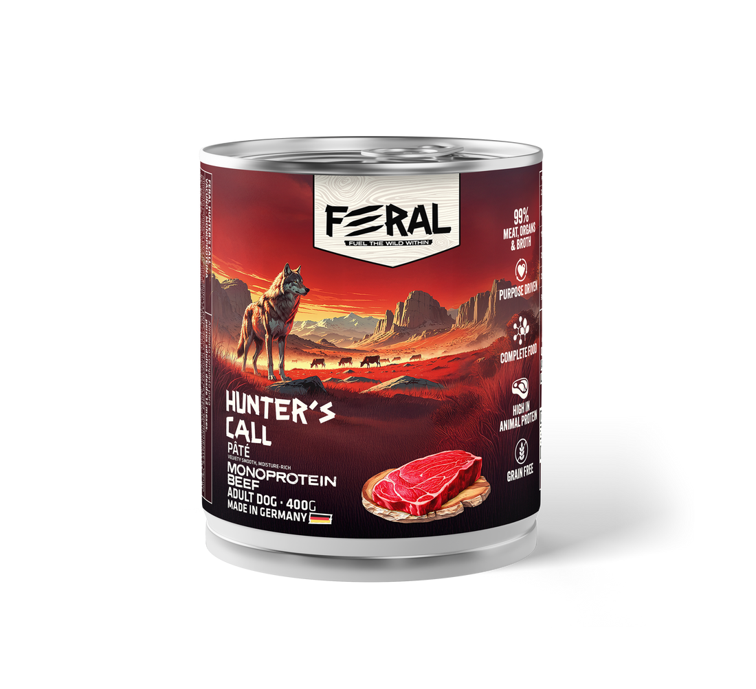 Feral Hunter's Call Monoproteica Vacuno 400 gr