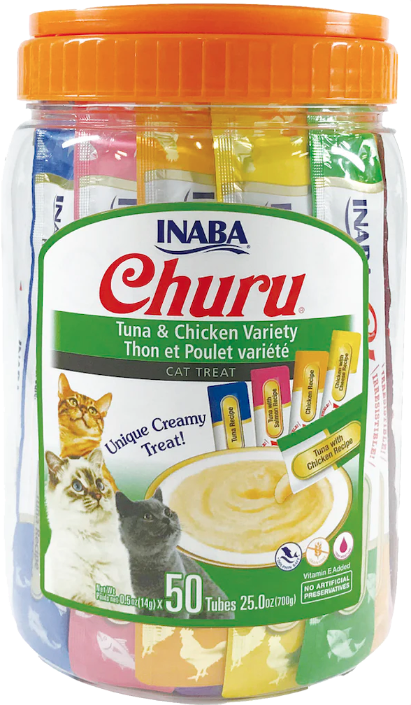Churu Tuna & Chicken Variedades 14 gr/ 50 tubes