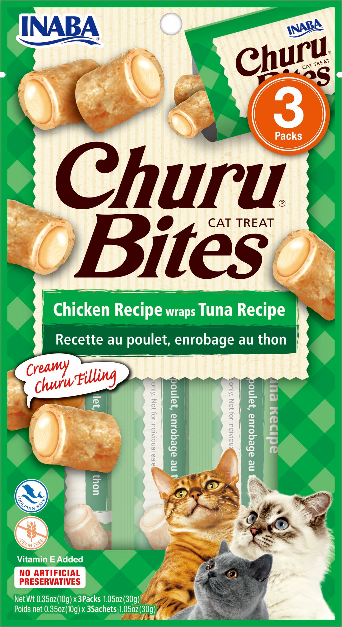 Churu Bites Sabor Chicken/Tuna (3uni)