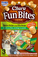 Churu Fun Bites Chicken Wraps Tuna Recipe 60 gr
