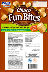 Churu Fun Bites Chicken Wraps Tuna Recipe 60 gr