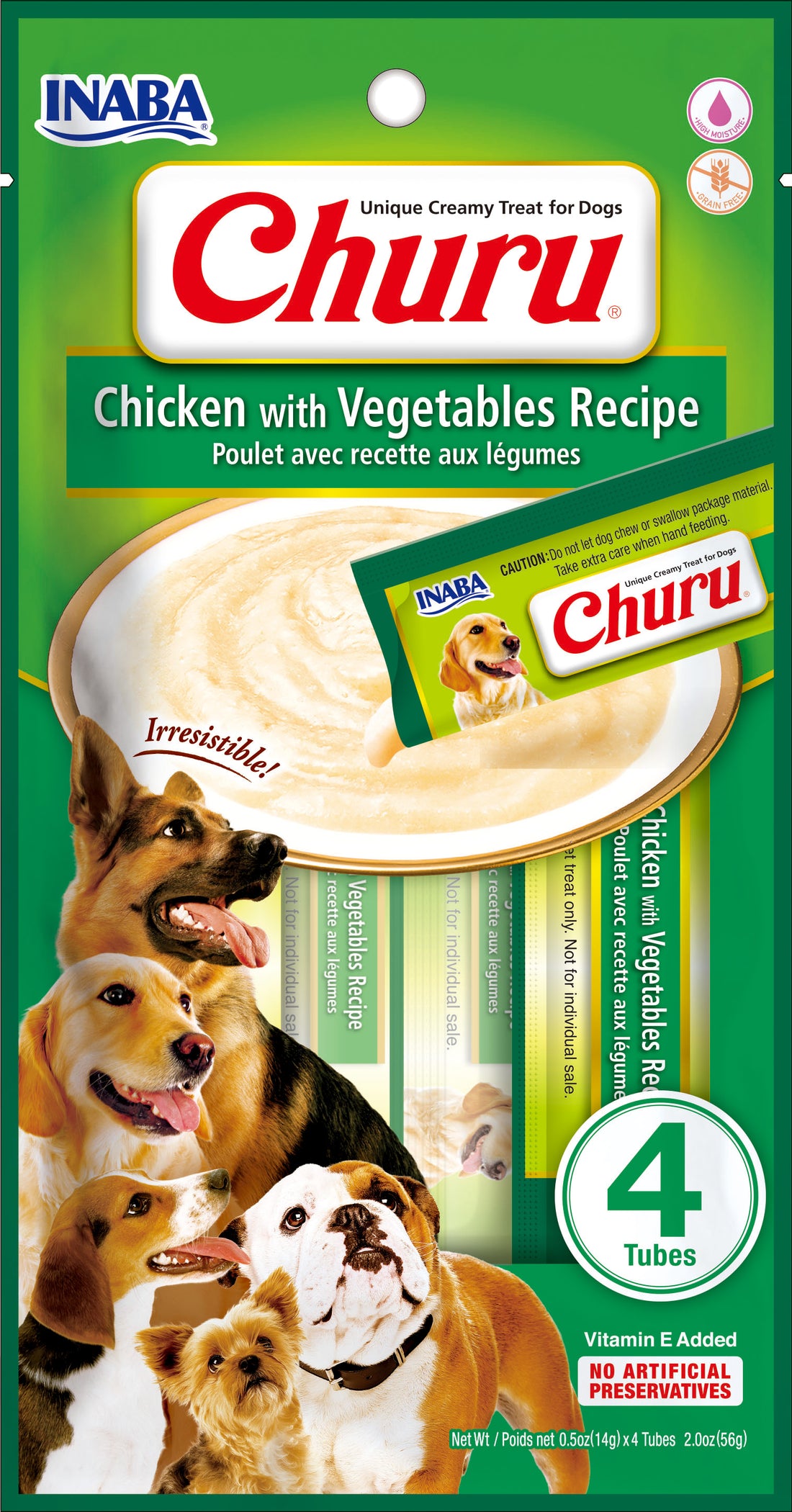 Churu Dog Chicken With Vegetables Recipe